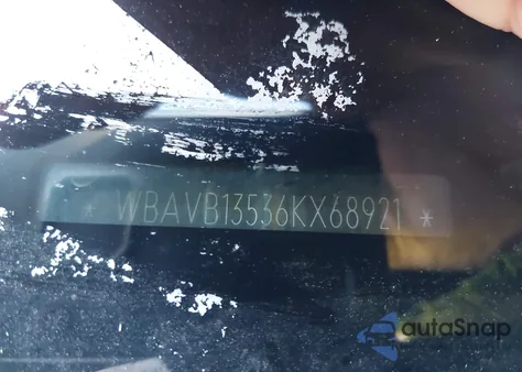 2006 BMW 325I from USA, damaged, VIN WBAVB13536KX68921